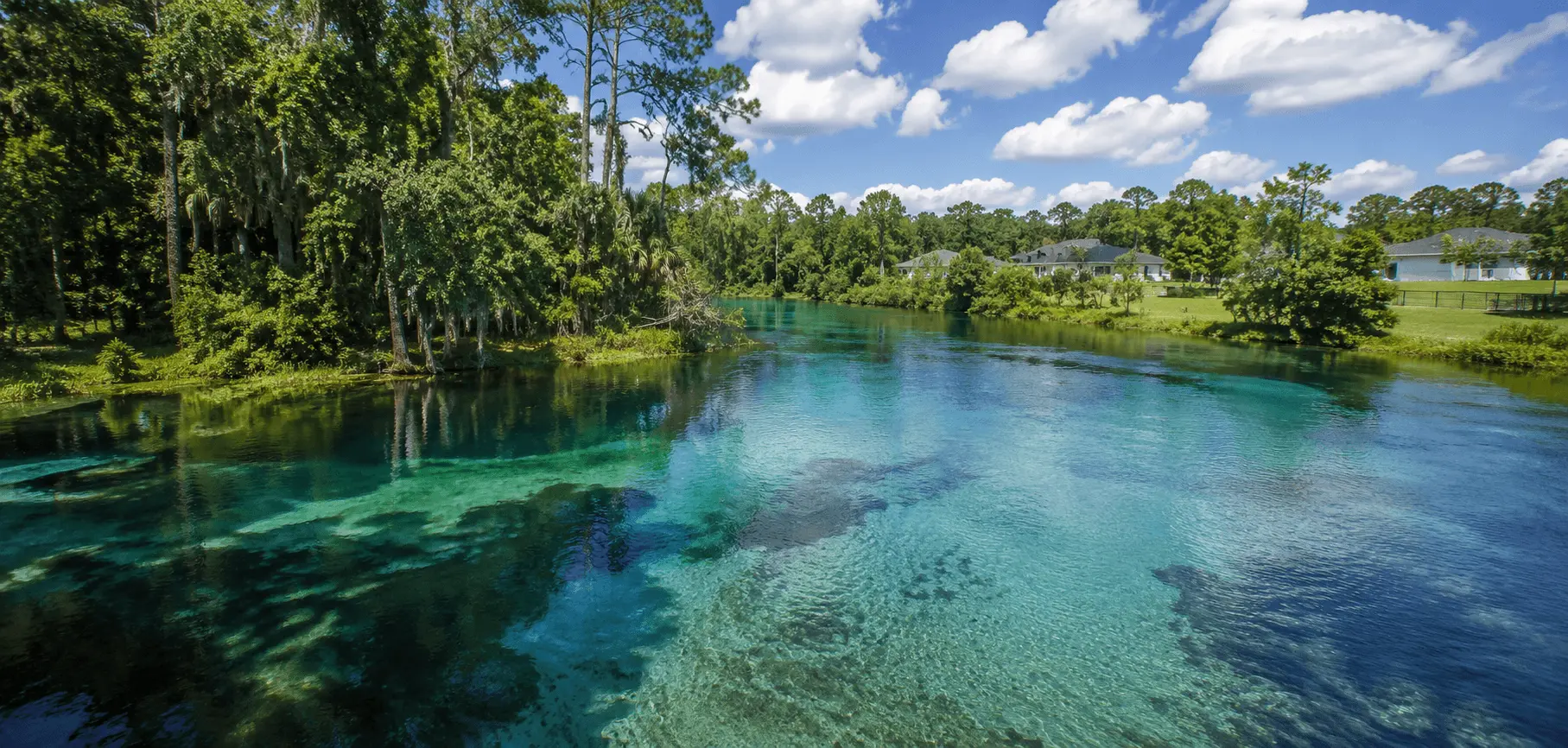 Riverside neighborhood near High Springs Florida served by mold removal and restoration services